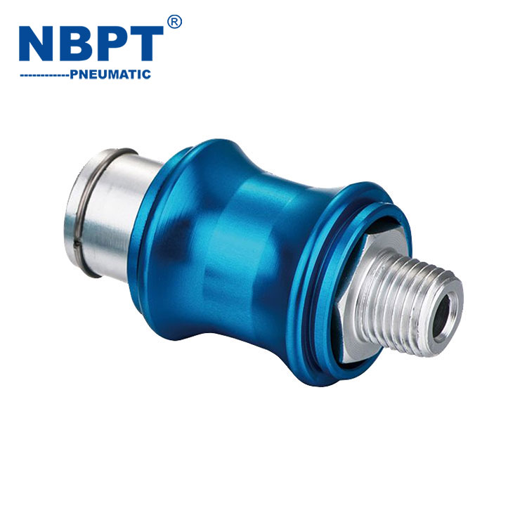 Pneumatic Fittings Internal Lan External Threads Slide Valve